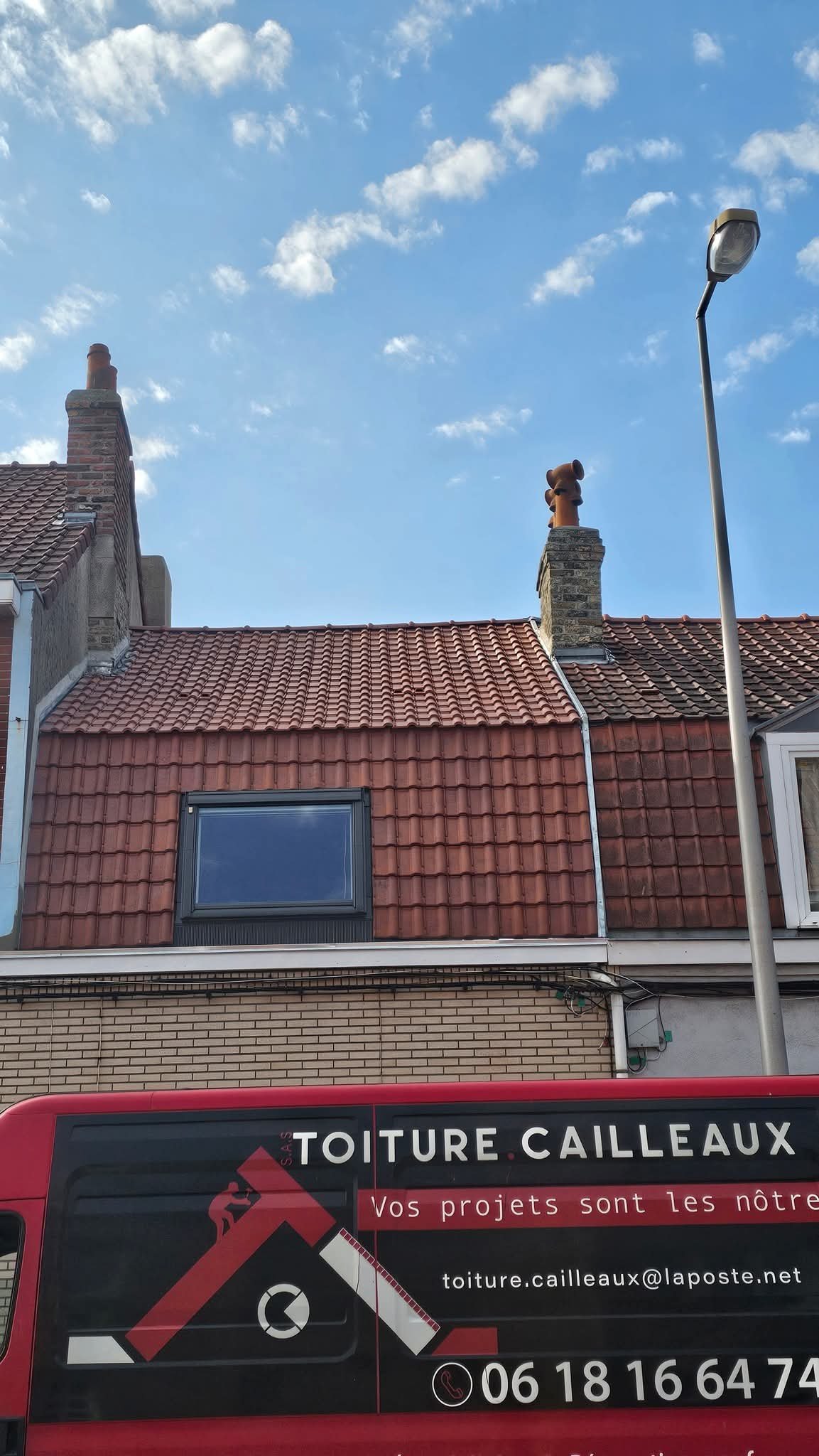 réfection toiture Rosendaël