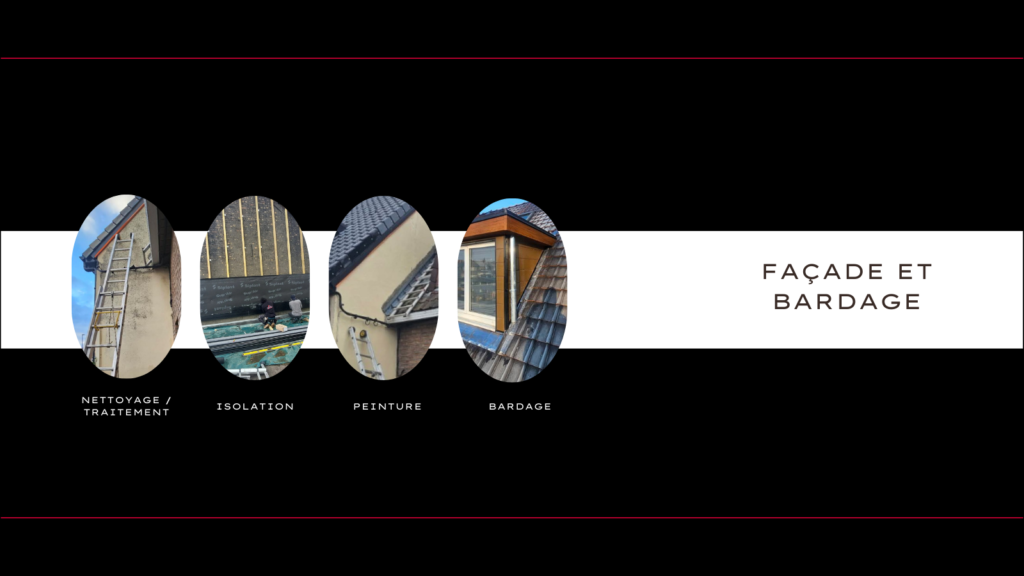 Bardage, isolation, peinture, façade Dunkerque